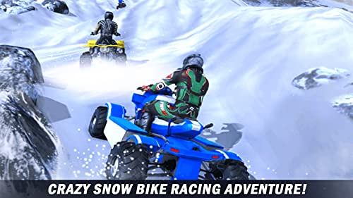 Futurista Offroad Snow Mountain ATV Quad 4 Wheeler Bike Racing Stunt Simulator: Ultimate Crazy Bike Racing & Stunt Games 2021