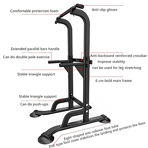 FYZKAY Nuevo equipo de fitness multifuncional interior adulto barra horizontal niños flexiones estiramiento pierna prensa pull-ups hogar solo barra paralelo rack