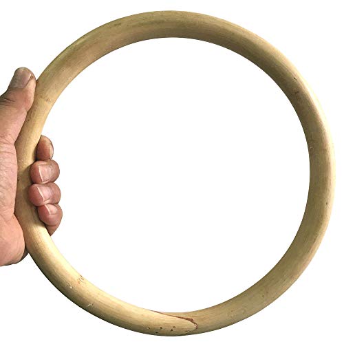 G-like Wing Chun - Anillo de ratán para entrenamiento de artes marciales tradicionales chinas Wing Tsun Kung Fu Tai Chi, fitness para las manos, diámetro interior de 28 cm (color natural)