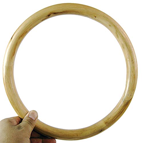 G-like Wing Chun - Anillo de ratán para entrenamiento de artes marciales tradicionales chinas Wing Tsun Kung Fu Tai Chi, fitness para las manos, diámetro interior de 28 cm (color natural)