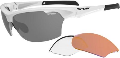 Gafas de sol de lente intercambiable Tifosi Intense - Blanco mate, Blanco mate