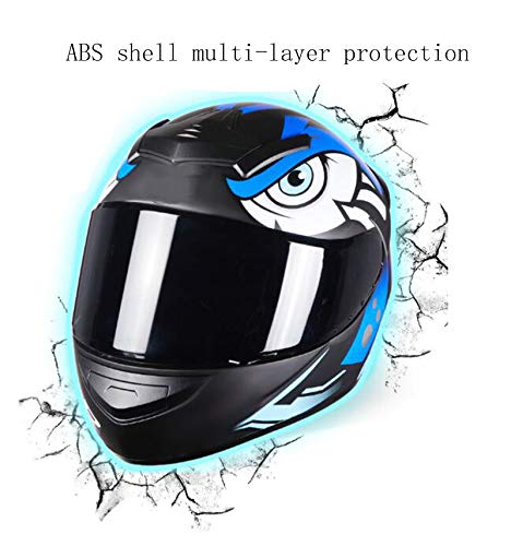 GAOZHE Casco Moto HomologadoCasco Moto Abierto Custom Scooter para Mujer Hombre Adultos Visera Casco Moto Integral ECE Homologado Casco Moto Integral ECE Homologado