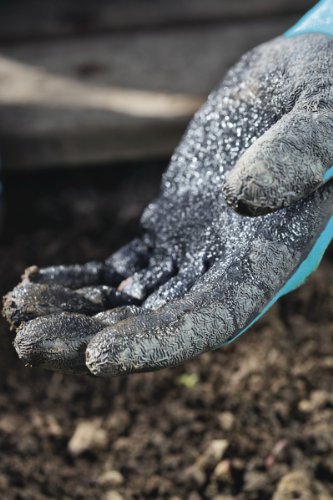 GARDENA 202-20 - Guantes de jardinería para plantación y cuidado sencillos, transpirables, funcionales, tejido de gran calidad, capa antideslizante, algodón, talla 7/S