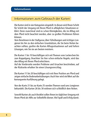 Geitners Be strict-Kit: Booklet mit 30 Übungskarten