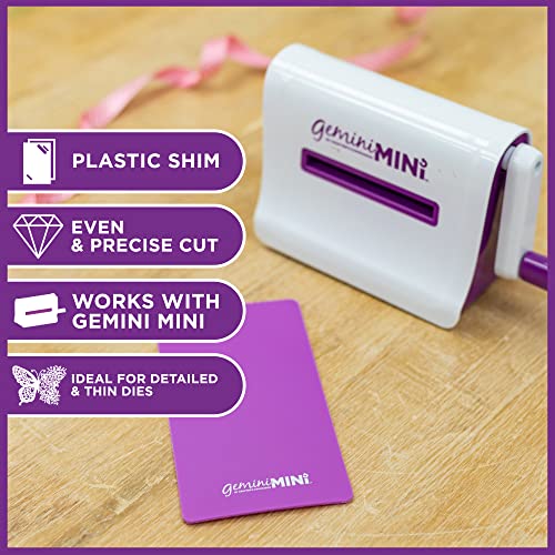 Gemini GEMMINI-ACC-PLASPUR Mini Accesorios de la Máquina de Calza Plástica Púrpura-Purple, 6" x 3"