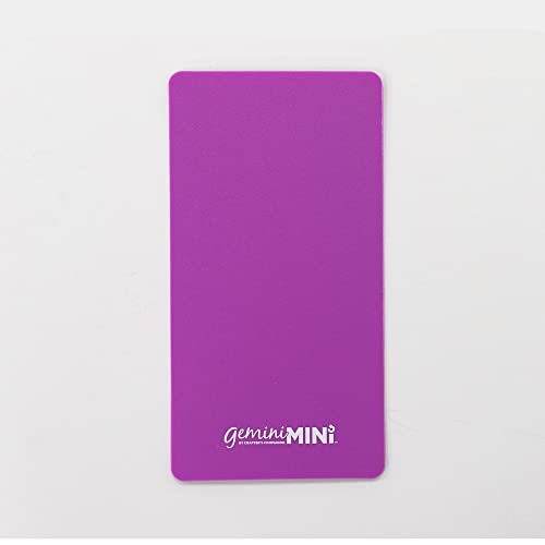 Gemini GEMMINI-ACC-PLASPUR Mini Accesorios de la Máquina de Calza Plástica Púrpura-Purple, 6" x 3"