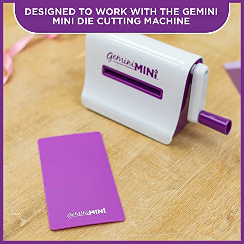 Gemini GEMMINI-ACC-PLASPUR Mini Accesorios de la Máquina de Calza Plástica Púrpura-Purple, 6" x 3"