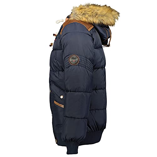 Geographical Norway Chaqueta de invierno para hombre, acolchada (Marino, L)