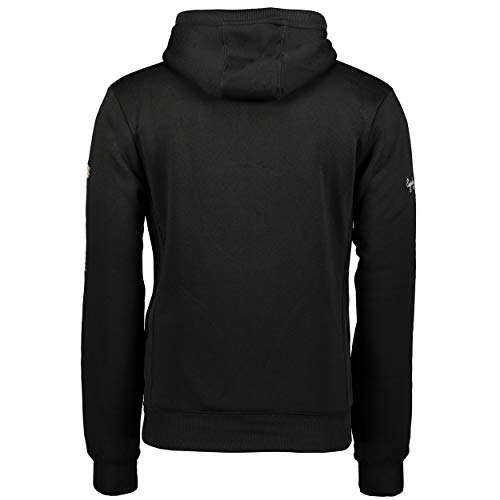 Geographical Norway - Sudadera DE Hombre GYMCLASS Negro L