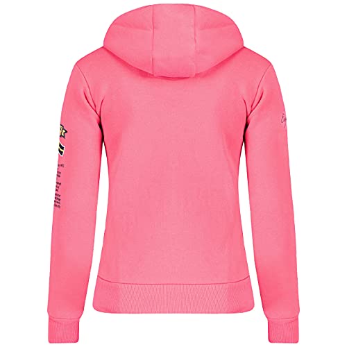 Geographical Norway - Sudadera DE Mujer GYMCLASS Rosa Llamativo L