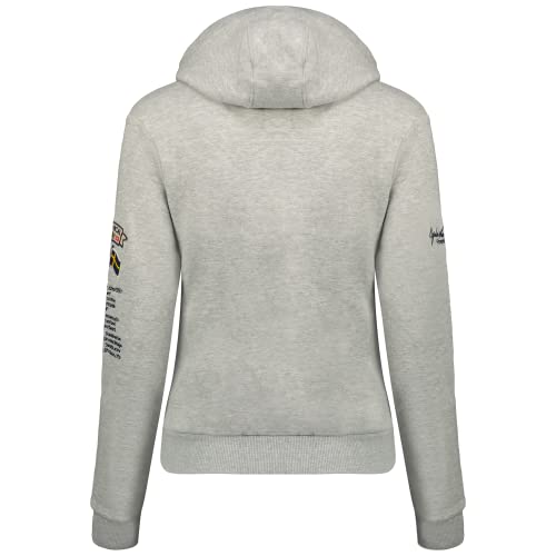 Geographical Norway Sudadera GYMCLASS DE Mujer Gris Melange Talla L