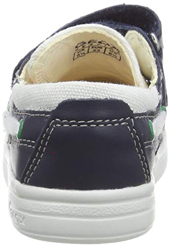 Geox B DJROCK BOY C Mocasines Bebé-Niños, Azul (Navy/White C4211), 23 EU