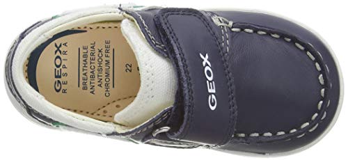 Geox B DJROCK BOY C Mocasines Bebé-Niños, Azul (Navy/White C4211), 23 EU