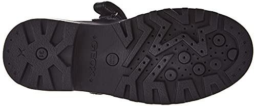 Geox J Casey Girl P, Bailarinas Niñas, Negro, 35 EU