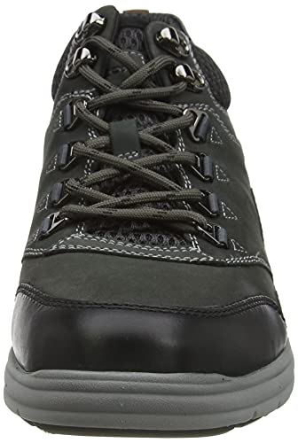 Geox Man U HALLSON C ANKLE BOOTS ANTHRACITE_42 EU