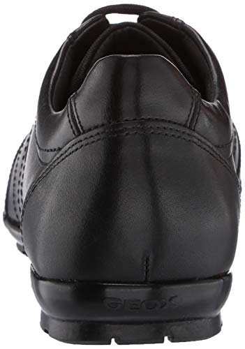 Geox UOMO SYMBOL B Piso Oxford Hombre, Negro (Black), 41 EU