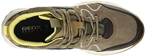 Geox Woman D DELRAY B WPF B SNEAKERS DK BEIGE/OLIVE_38 EU