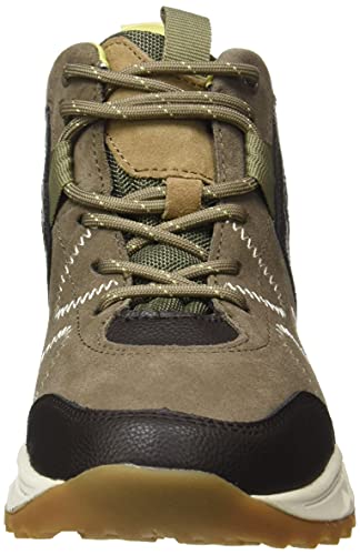 Geox Woman D DELRAY B WPF B SNEAKERS DK BEIGE/OLIVE_38 EU