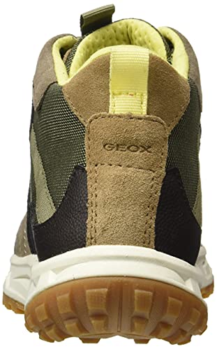 Geox Woman D DELRAY B WPF B SNEAKERS DK BEIGE/OLIVE_38 EU