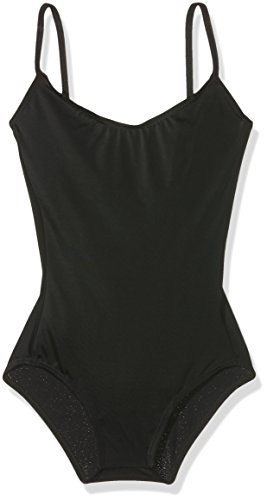 Ginadan 3601_10 Maillot Tirantes, Niños, Negro, 6 años