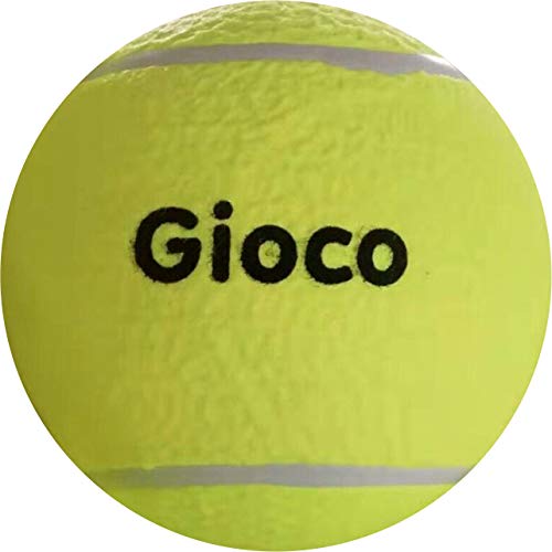 Gioco Pelota de Tenis Gigante Unisex para jóvenes, Color Amarillo