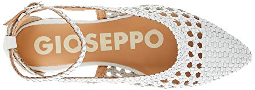 Gioseppo DELL, Zapatos Tipo Ballet Mujer, Blanco, 36 EU