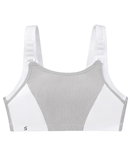 Glamorise 1166 - Sujetador Deportivo, Talla 90 B, Color Gris