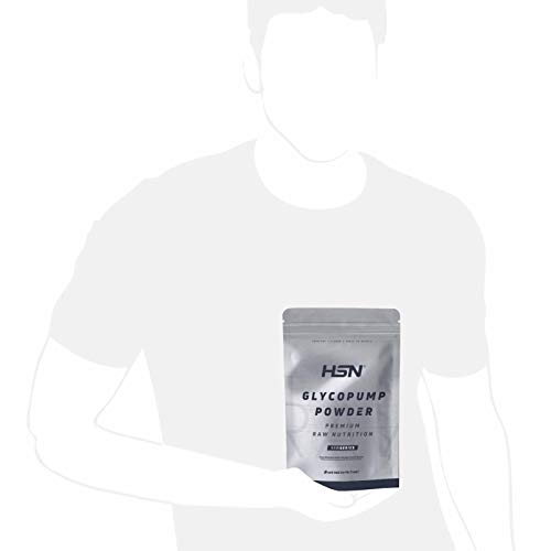 Glicerol de HSN | Glycopump® Powder | 100% Puro en Polvo | Asegura la Hidratación en Deportes de Resistencia | Vegano, Sin Gluten, Sin Lactosa, Sabor Natural, 500 gr