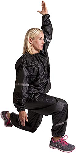 GoFit térmico Traje de formación - GF-TTS-L/XL, Negro