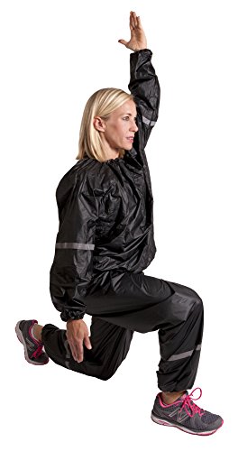 GoFit térmico Traje de formación - GF-TTS-L/XL, Negro