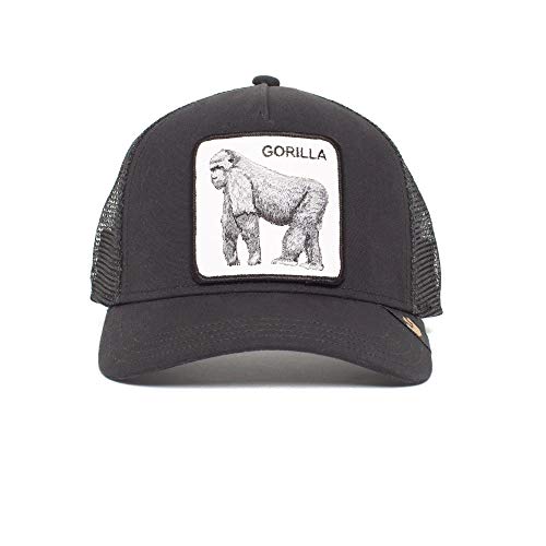 Goorin Bros. King of The Jungle Gorra de béisbol, Rey Negro de la Selva, Talla única para Hombre