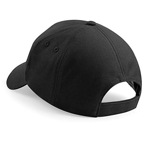 Gorra de béisbol Beechfield B15, 5 paneles Rojo granate Taille unique