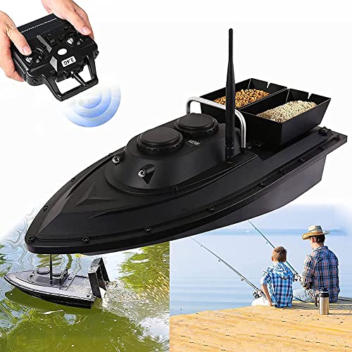 GPS Barco De Cebo Para Peces Radiocontrol Teledirigido AutomáTico Barco Sonda Barco De SeñUelo De Pescado RC Barco InaláMbrico Localizador De Peces Con Doble Motor Y Luz Nocturna