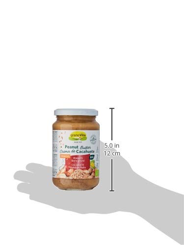 GRANOVITA Crema Cacahuete Crujiente Bio 400 g