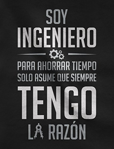 Green Turtle T-Shirts Camiseta para Hombre - Regalos para Ingenieros - Soy Ingeniero Asume Que Siempre Tengo la Razón Medium Azul Oscuro