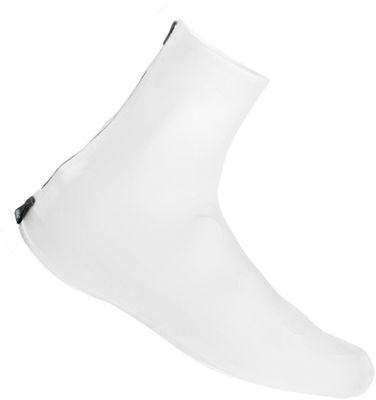 GripGrab RaceAero II Lightweight Lycra Shoe Cover - Blanco - One Size, Blanco