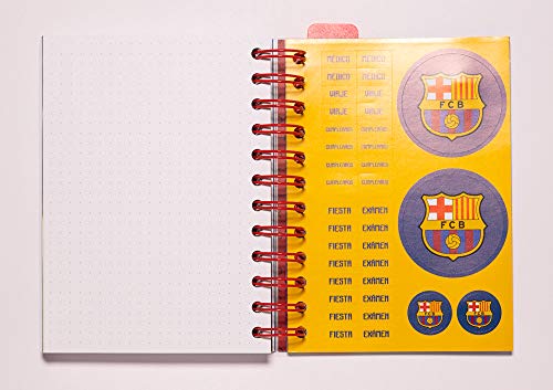 Grupo Erik ADPS2014 - Agenda escolar 2020/2021 día página S FC Barcelona, 11 meses (11,4x16 cm)