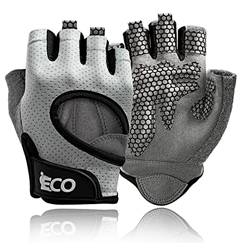 Guantes Gimnasio para Hombre y Mujer, Gym Guantes Transpirable con Protección Completa de Muñeca y Palma, de Pesas, Musculación, Fitness, Ciclismo