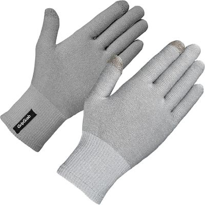 Guantes interiores GripGrab Merino - Gris - XL/XXL, Gris