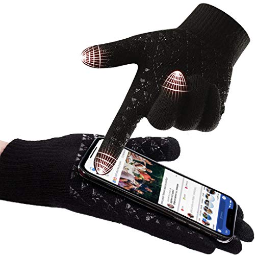 Guantes Invierno Hombre Mujer Guantes Termicos para Frio Moto Ciclismo Running Bici Gym para movil Tactiles Regalos Originales para Hombre Mujer Amigo Invisible Navidad Adolescentes Madres Padre