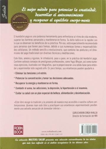 Guia practica de kundalini yoga (2ª ed.) (Masters Salud (robin Book))