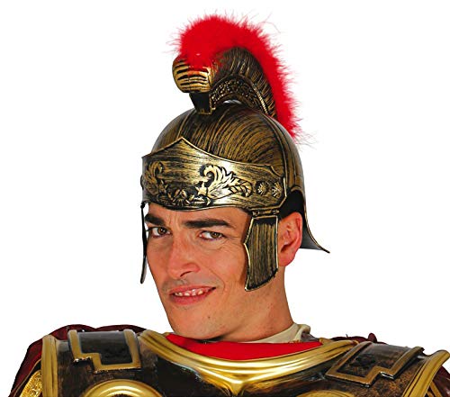 Guirca- Casco romano, Color dorado, Talla única (13361.0)