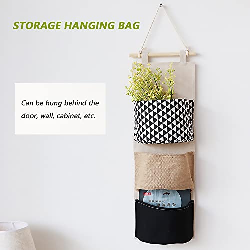 Gwotfy Organizador Taquilla, Bolsa Colgante baño, Bolsa Colgante Pared, Organizador de Tela para Colgar Baño, Organizador Colgante Puerta Baño, Bolso Colgante Organizador para Guardar Cosas