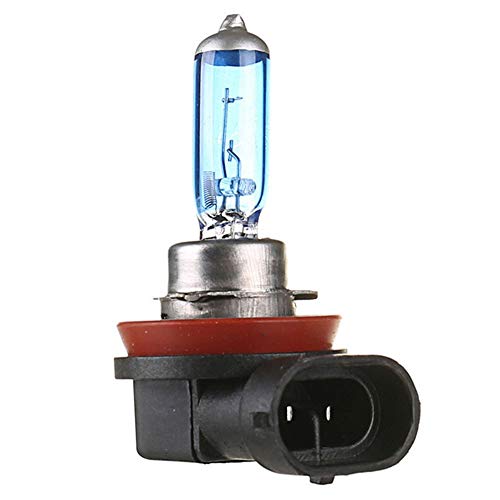 H11 Bombilla Para Faros Delanteros 12V 100W, Super Blanco Lámpara Halógena5000K (H11)