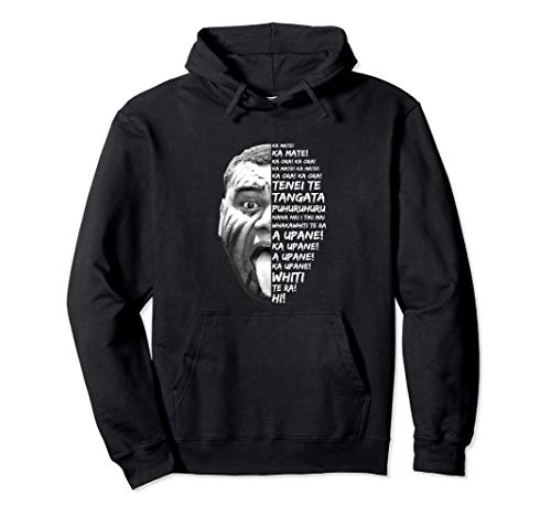 Haka New Zealand Maori Nueva Zelanda para Aficionados Rugby Sudadera con Capucha