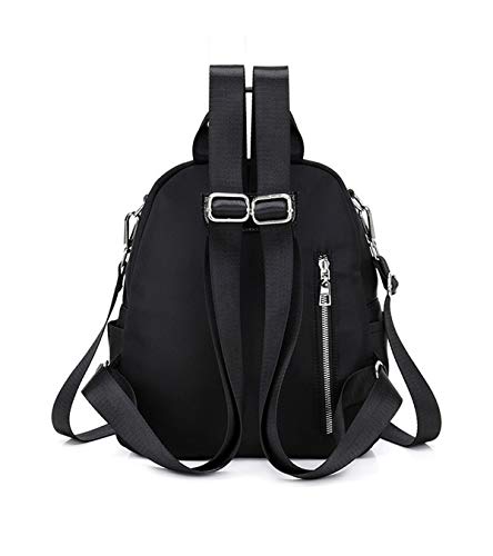 Hapkou Mochila para Mujer Casual Impermeable Nylon Mochila Pequeña Bolso Bandolera Multifuncional Bolso de Hombro Gran Capacidad Bolso Mochila para Escuela Viaje