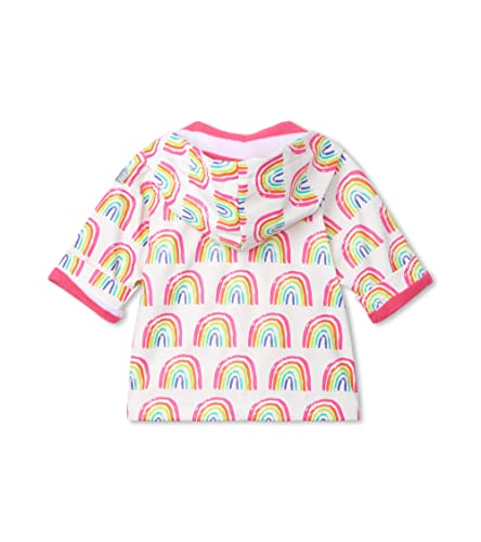 Hatley Raincoat Abrigo para Lluvia, Pretty Rainbows, 9-12 Months Bebé-Niñas