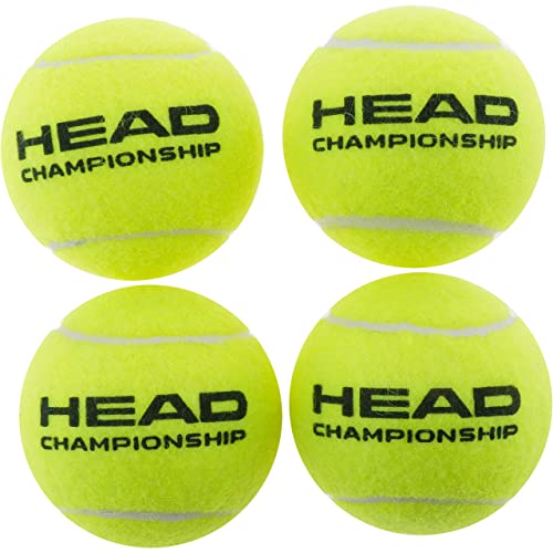 Head Championship Tenis despresurizada, Unisex, Multicolor, Talla única, 4 bolas