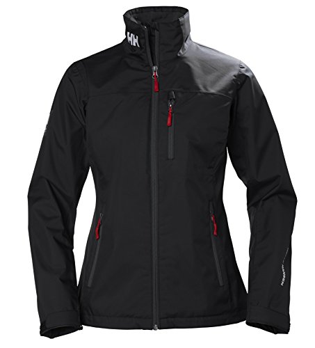 Helly Hansen Crew Chaqueta, Mujer, Negro, M