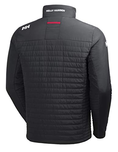 Helly Hansen Crew Insulator - Chaqueta para hombre, Negro (Ebony), L